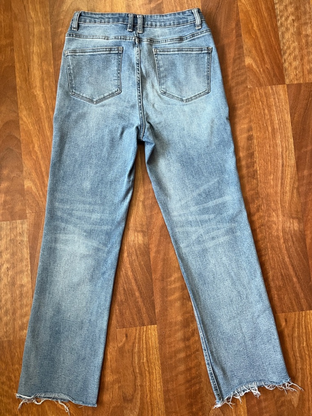 Like new Light Wash Straight-Leg Oat Jeans - Picture 14 of 16
